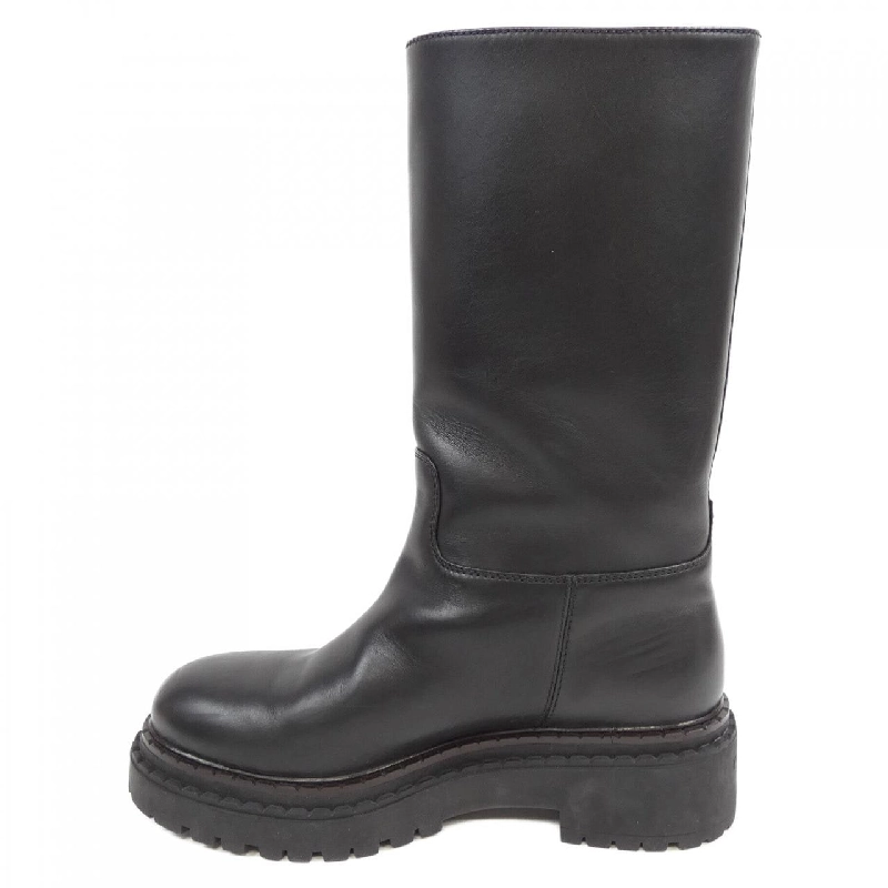 Giày bốt dài PRADA với logo hình tam giác 1U635N - Hàng hiệu Authentic 828749