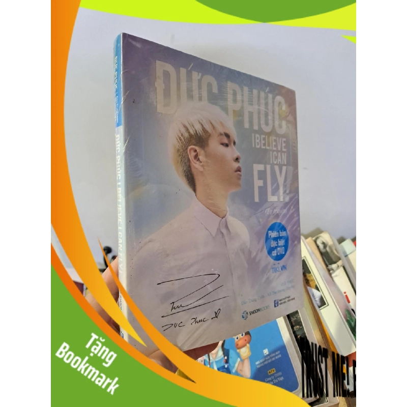 (TẶNG BOOKMARK) Đức Phúc I Believe I can Fly mới 90% seal + CD RBK0308 DANH NHÂN 943587