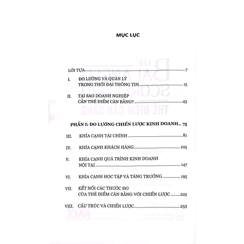 Thẻ Điểm Cân Bằng - The Balanced Scorecard 522103