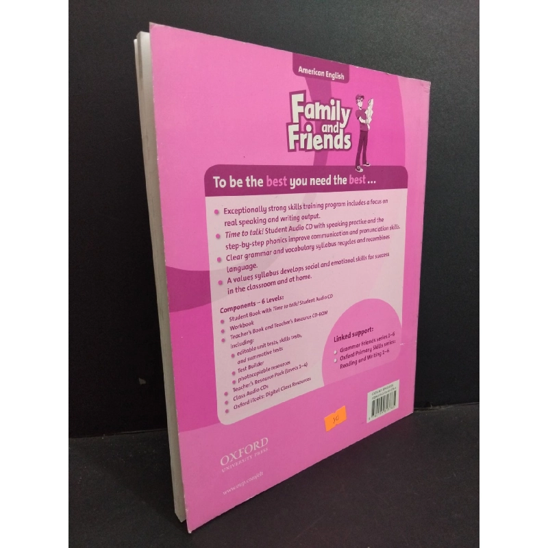 Family and friends 5 workbook american english mới 80% bẩn bìa, ố nhẹ, tróc gáy nhẹ HCM2811 Helen Casey HỌC NGOẠI NGỮ 918030
