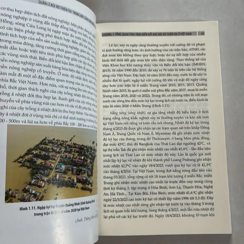 Quản lý rủi ro thiên tai trong bối cảnh biến đổi khí hậu 800669