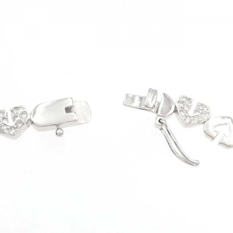 K18WG Vòng tay kim cương 0.88CT - Hàng hiệu Chính hãng 873833