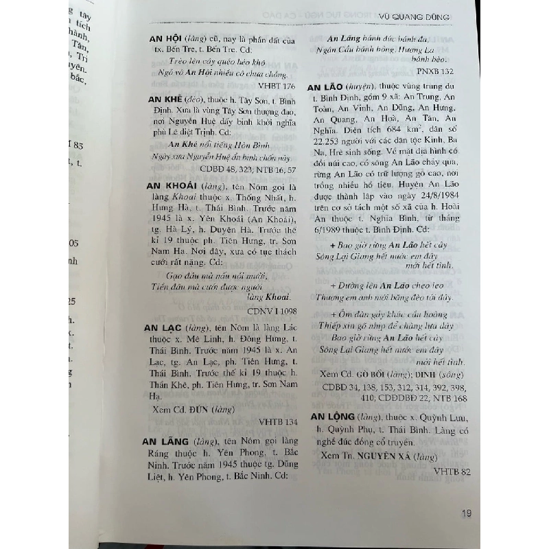 Địa danh Việt Nam trong tục ngữ - ca dao - Vũ Quang Dũng 782788