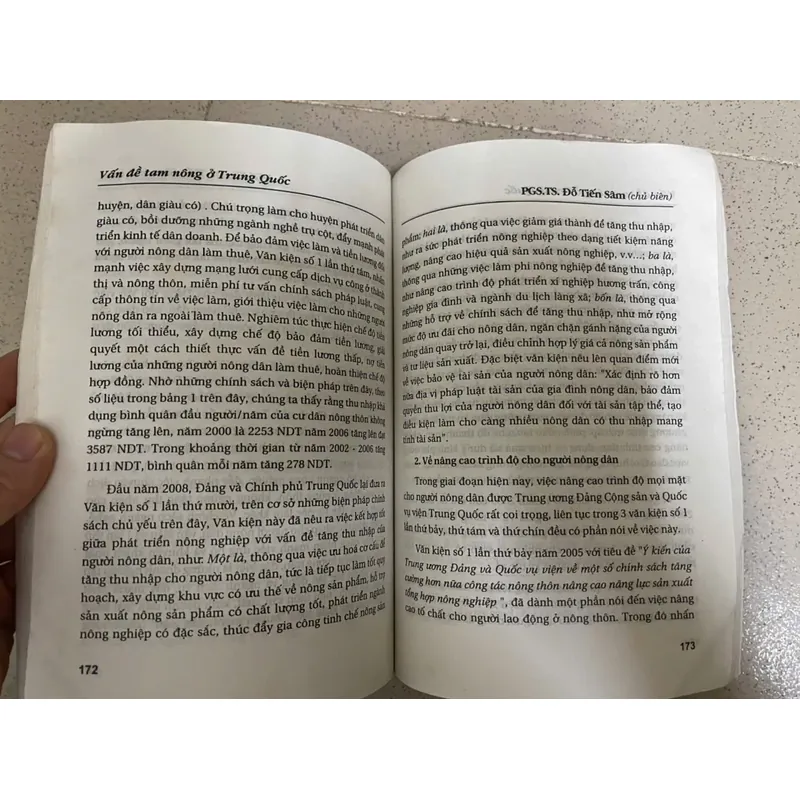 Vấn Đề Tam Nông Ở Trung Quốc – Thực Trạng và Giải Pháp 712168