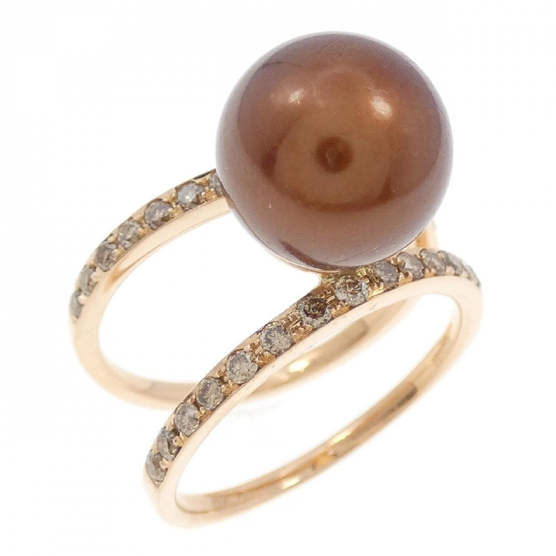 Nhẫn ngọc trai đen 750PG 10.0mm 668771