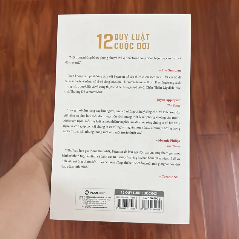 Sách - 12 Quy Luật Cuộc Đời: Thần Dược Cho Cuộc Sống Hiện Đại - Jordan B. Peterson 595614