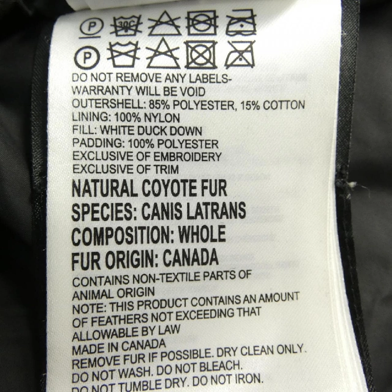 Canada Goose MACKENZIE 2302JL R MACKENZIE Áo khoác lông - Hàng hiệu Authentic 822064