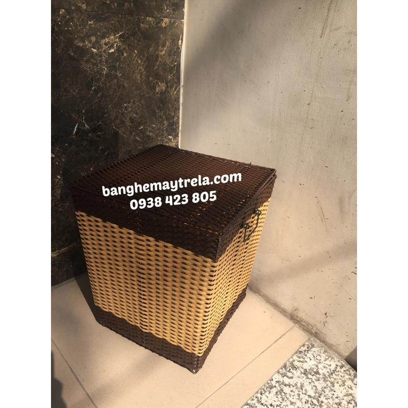 Sọt đựng đồ mây nhựa 473620