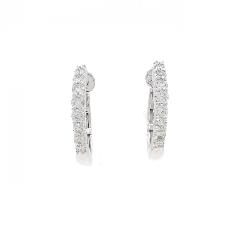 K18WG Bông tai kim cương 0.50CT - Hàng hiệu Chính hãng 873012