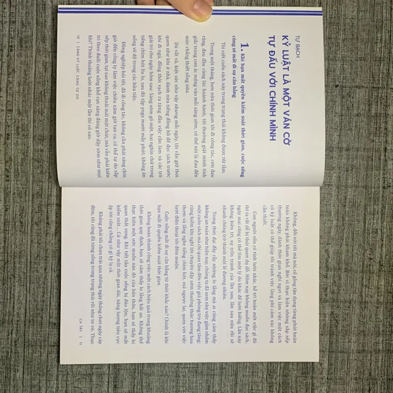 Càng Kỷ Luật, Càng Tự Do - Ca Tây 708000