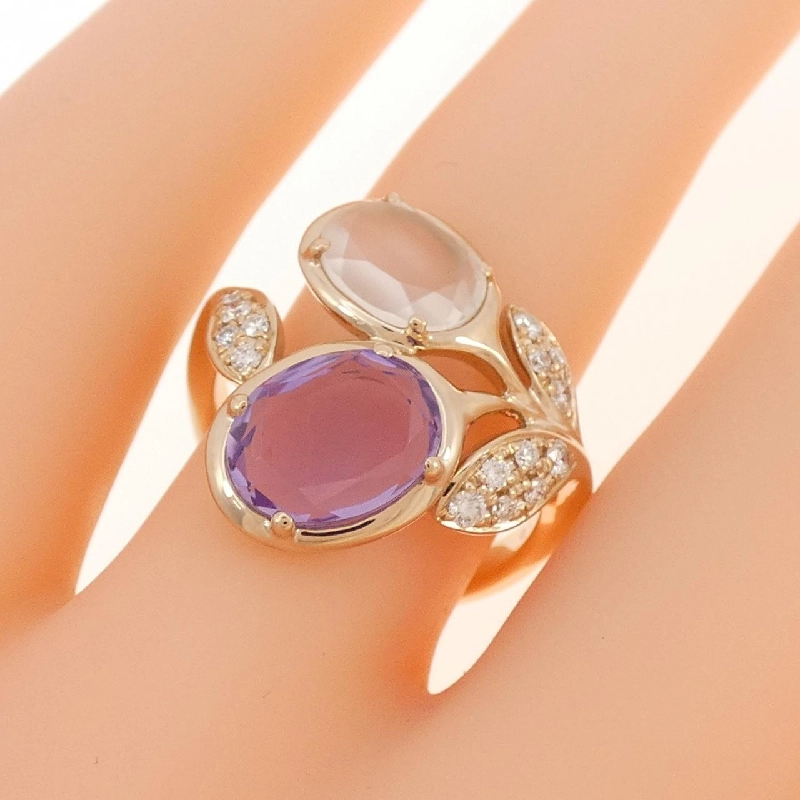 Nhẫn đá màu K18PG 671780