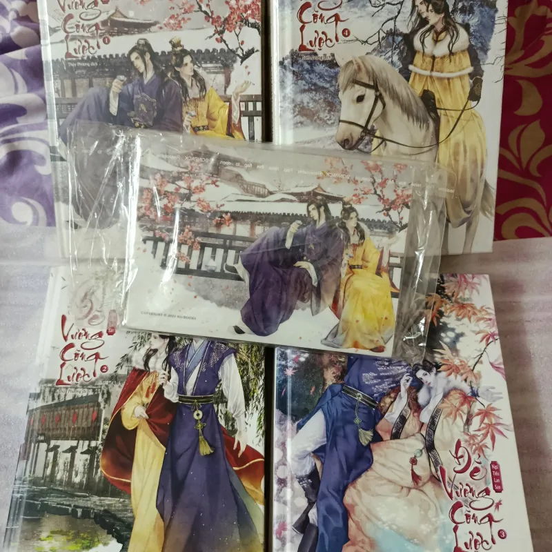 Đế vương công lược - Trọn bộ 5 tập bìa cứng  989830