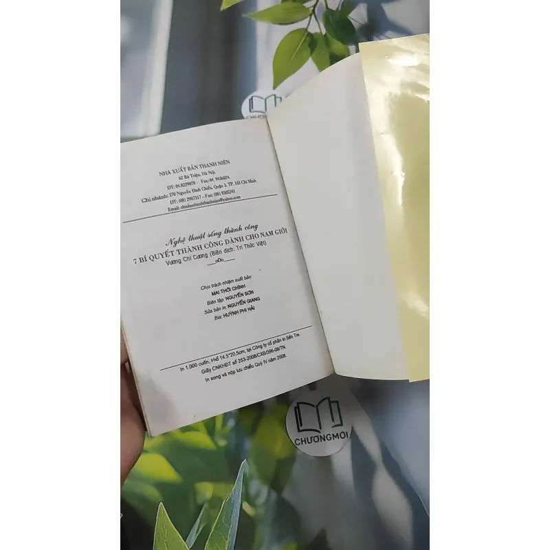 7 Bí Quyết Thành Công Dành Cho Nam Giới - Vương Chí Cường 961168