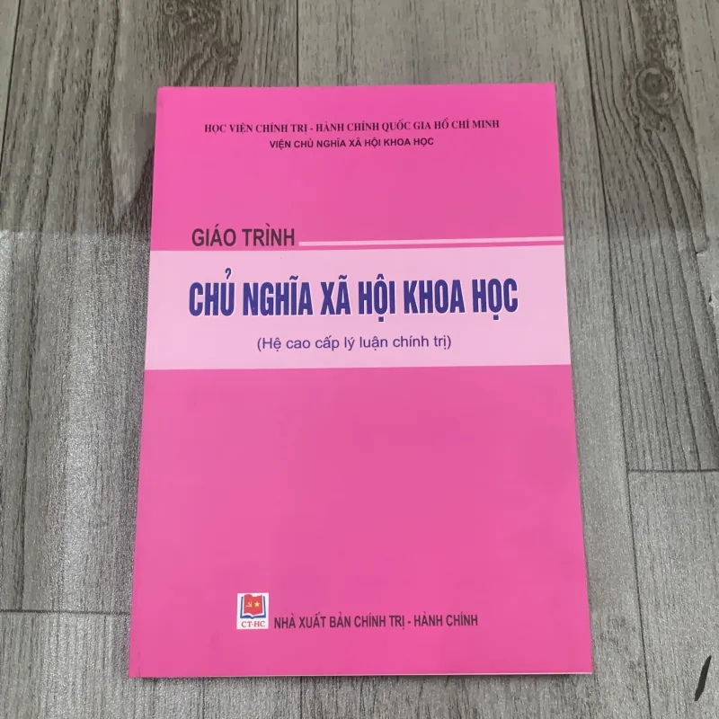Giáo trình chủ nghĩa xã hội khoa học 1041289