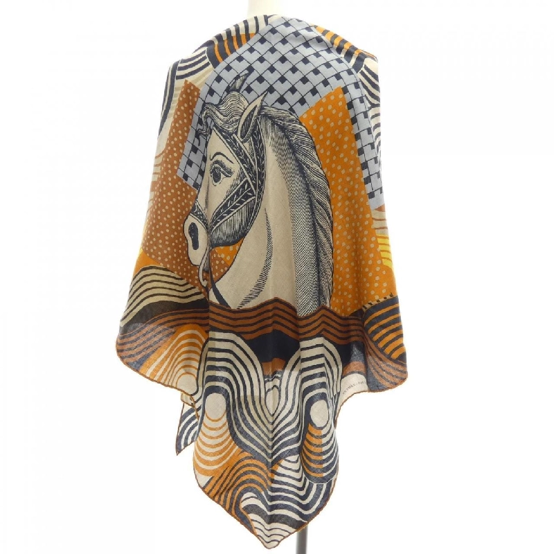 HERMES CHEVAL VAGUE H363976S Khăn choàng - Hàng hiệu Chính hãng 832926