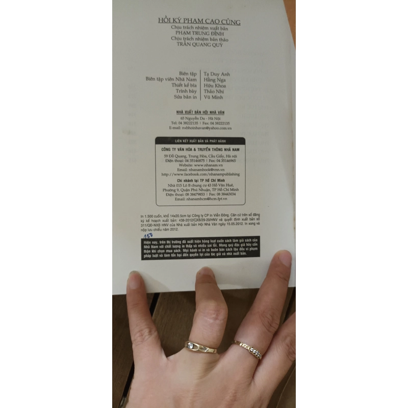 Hồi Ký Phạm Cao Củng 549882