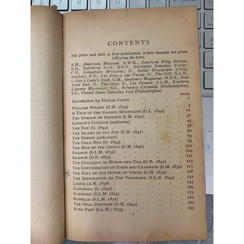 TALES OF MYSTERY AND IMAGINATION - EDGAR ALLAN POE 737007