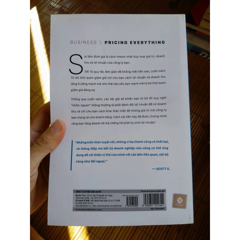 Từ Bỏ Thói Quen Giảm Giá - Pricing with Confidence - Reed K. Holden & Mark Burton 695220