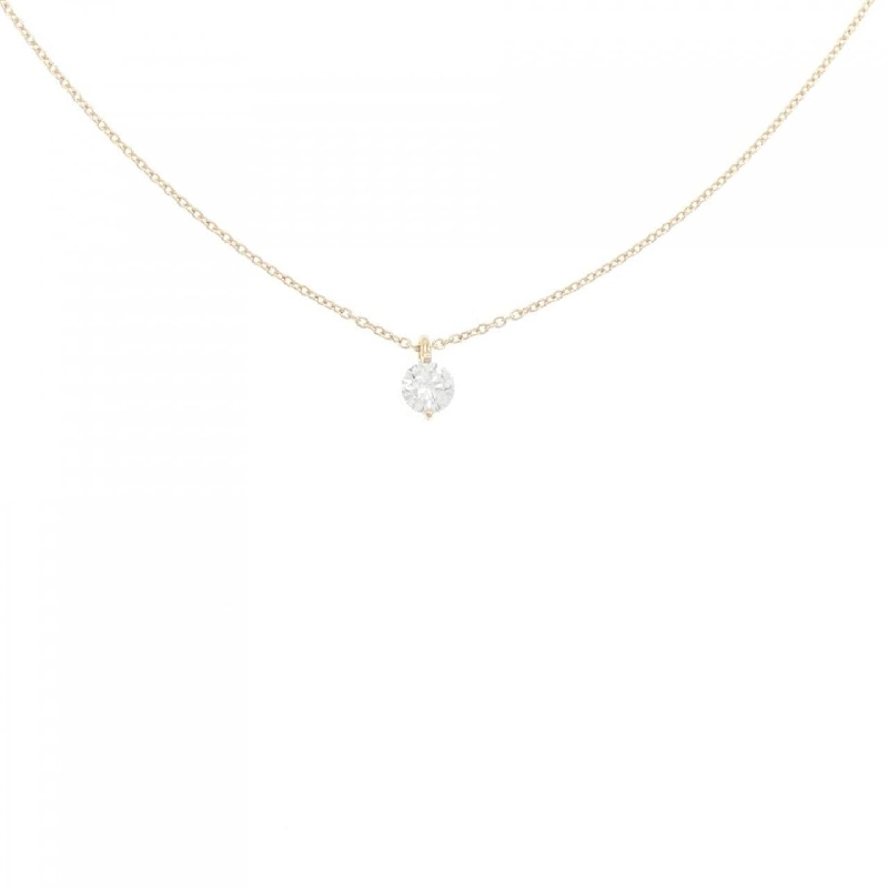 K18YG Dây chuyền kim cương 0.220CT G VS1 VG - Hàng hiệu Chính hãng 875348