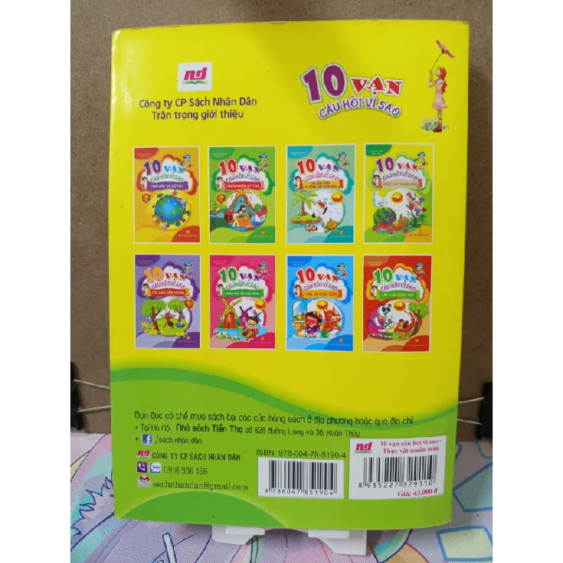10 Vạn Câu Hỏi Vì Sao-Thực Vật Muôn Màu - Ngô Thị Hồng(biên soạn) KHOA HỌC ĐỜI SỐNG RUBO2809 569765