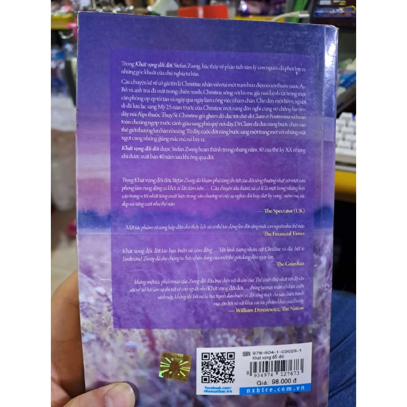 Khát vọng đổi đời - Stefan Zweig VĂN HỌC HCM1008 919830