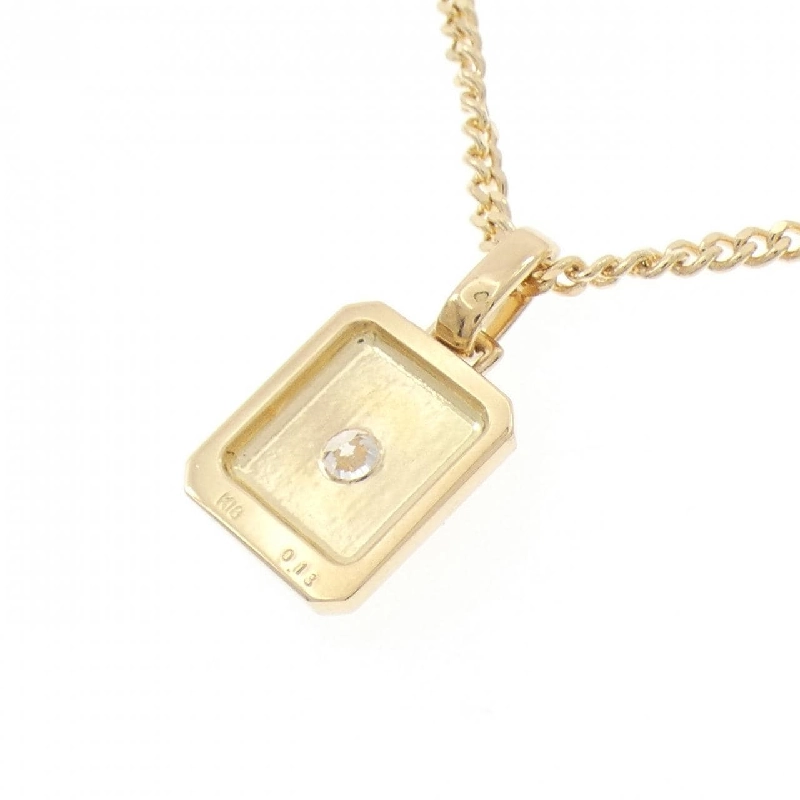 K18YG Dây chuyền kim cương 0.13CT - Hàng hiệu Chính hãng 857490