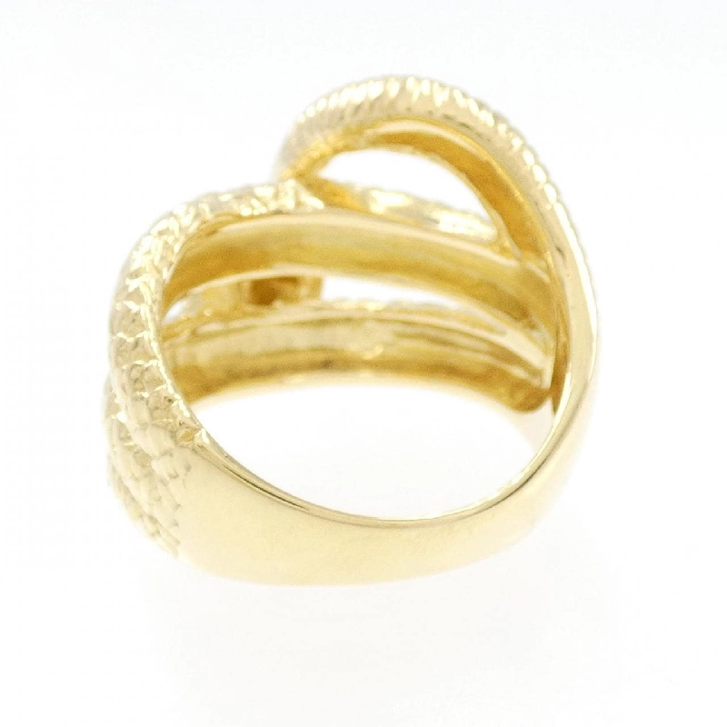 Nhẫn kim cương K18YG hình rắn 670390