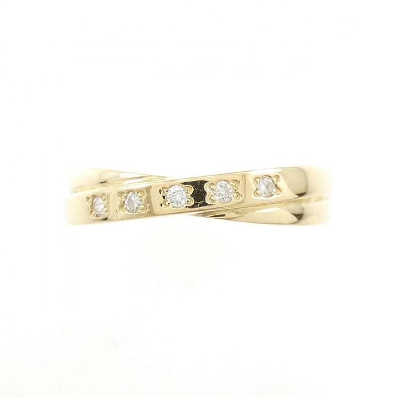 Nhẫn kim cương K18YG 0.04CT 667619