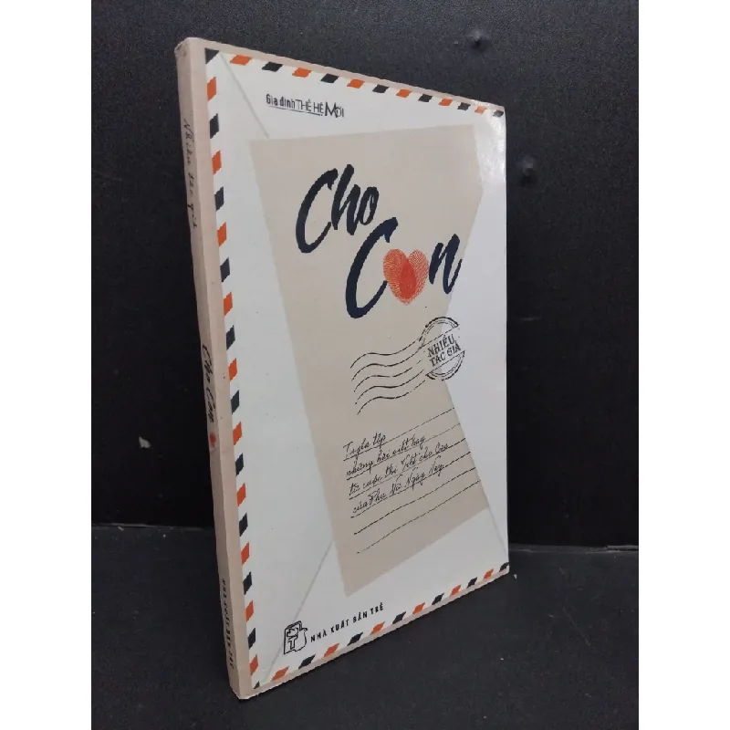 [Phiên Chợ Sách Cũ] Cho con2016 2303 425365