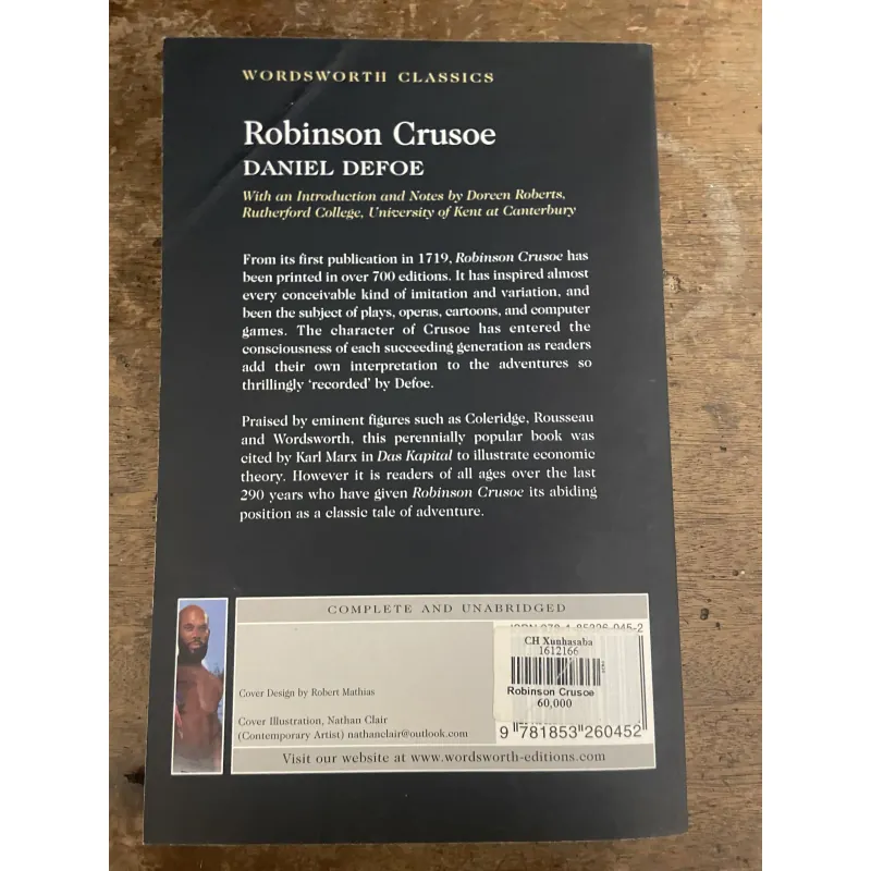 Robinson Crusoe - Wordsworth Classics 786757