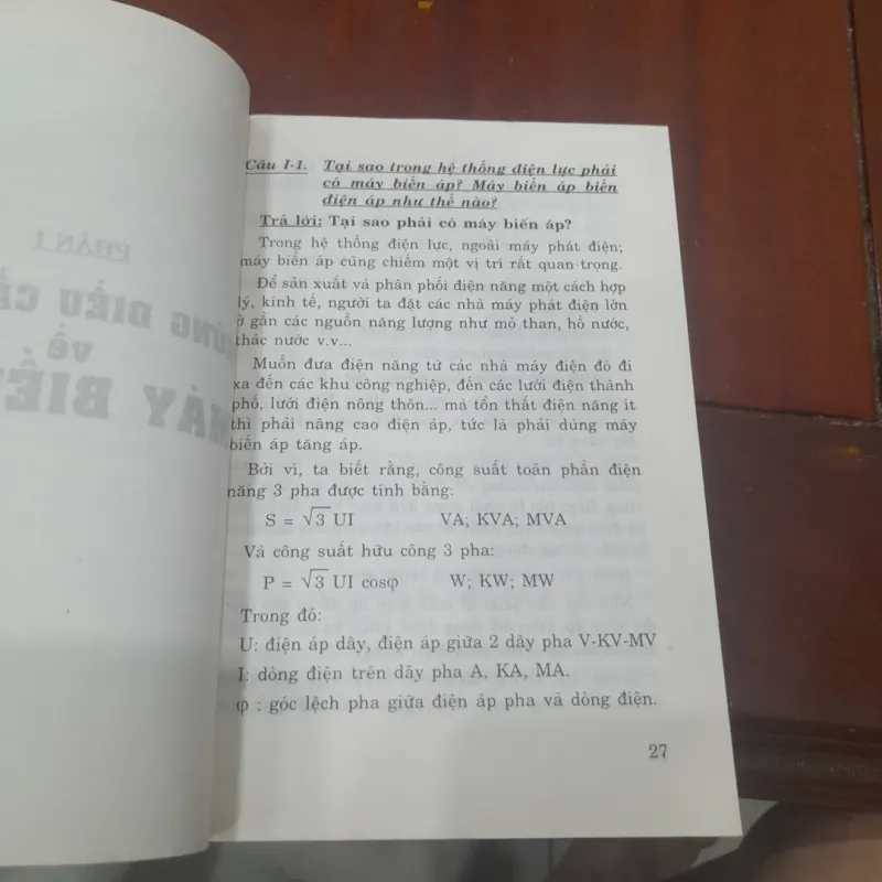 Lê Yến - HỎI ĐÁP VỀ MÁY BIẾN ÁP VÀ CÁCH VẬN HÀNH 995858