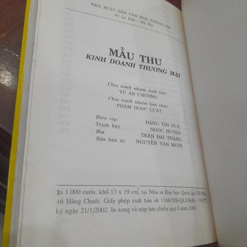 BUSINESS LETTERS - Mẫu thư kinh doanh thương mại (song ngữ) 457484