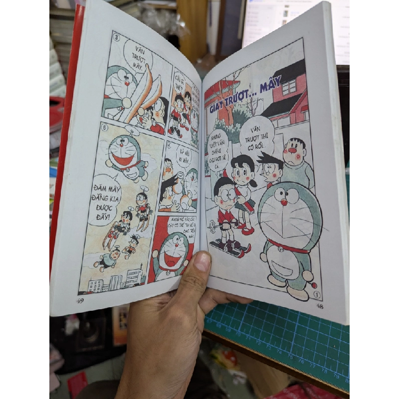 Truyện tranh Doraemon tranh truyện nhi đồng phiên bản màu 503496