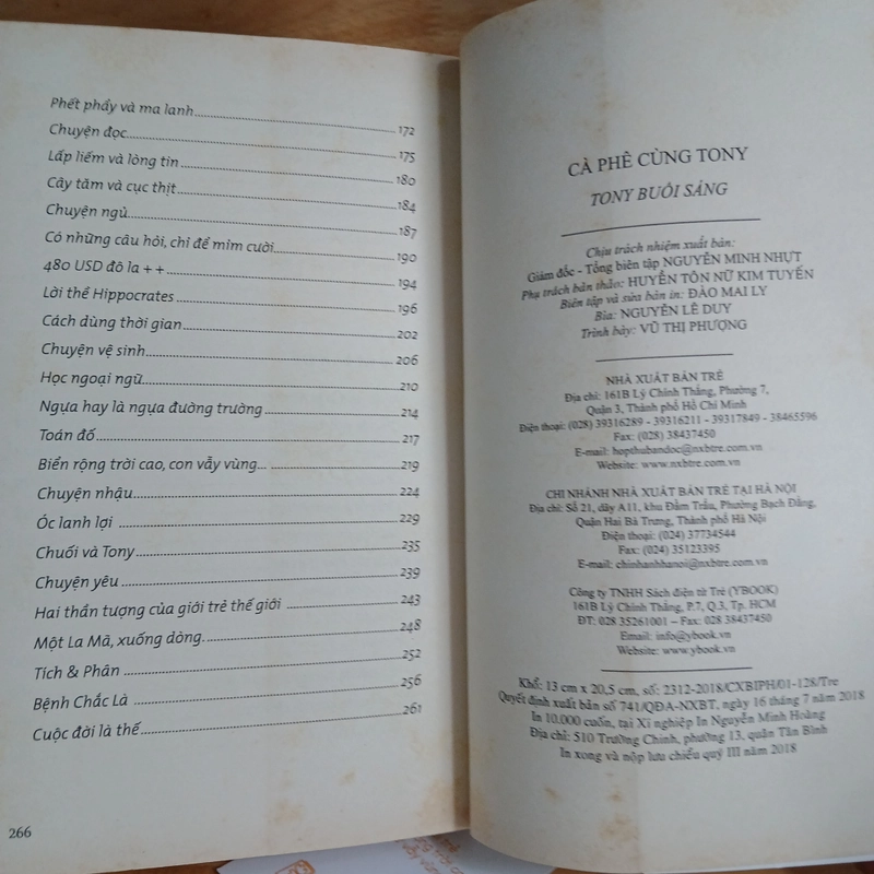 Cà Phê Cùng Tony - Tony Buổi Sáng 507383