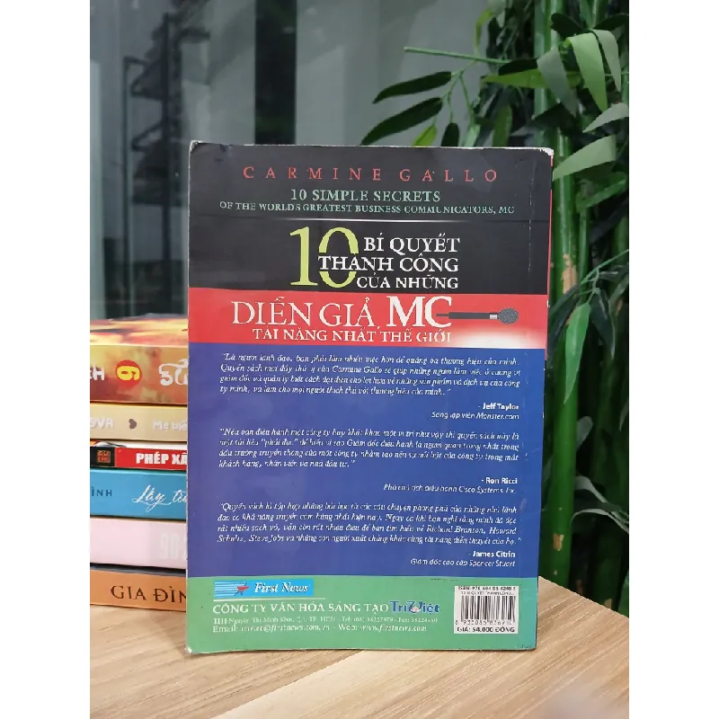 10 Bí Quyết Thành Công Của Những Diễn Giả Tài Năng Nhất Thế Giới - Carmine Gallo 568541