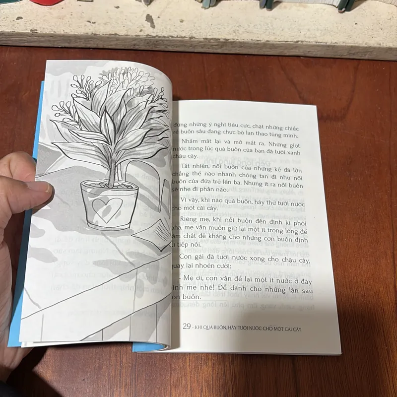 Sách Thiếu Nhi: Khi Quá Buồn Hãy Tưới Nước Cho Một Cái Cây - Trương Huỳnh Như Trân - 2018 711391