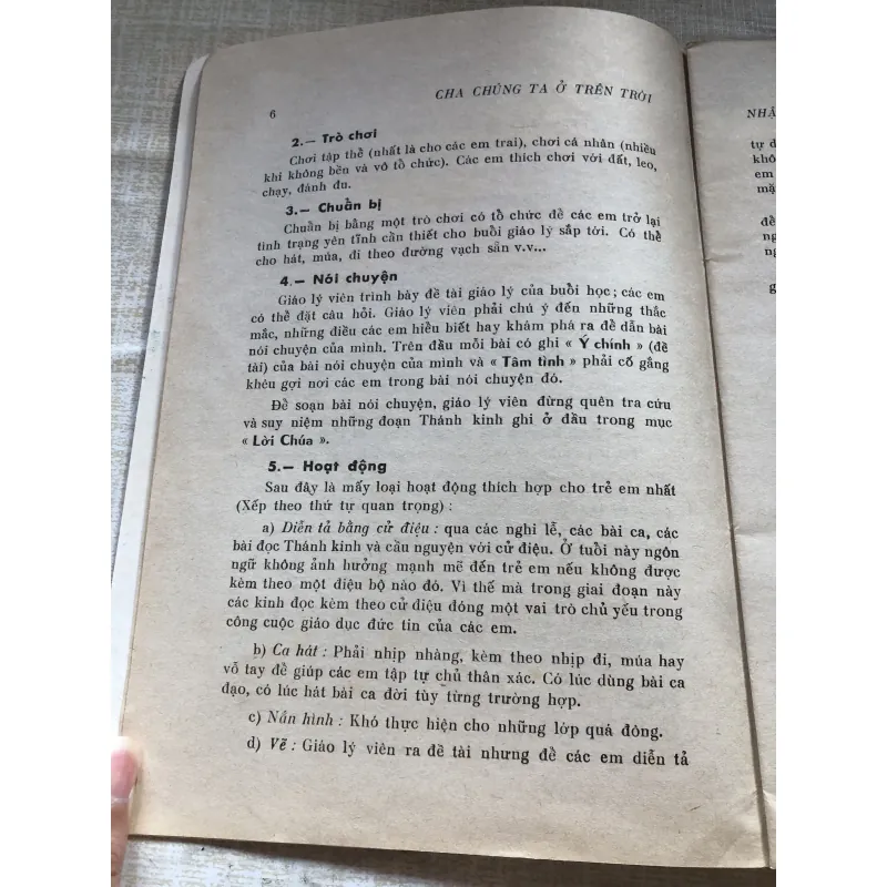 Giáo lý lớp một-Cha chúng ta ở trên trời 992369