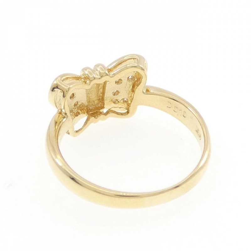 Nhẫn kim cương bướm K18YG 0.10CT - Hàng hiệu chính hãng 849720