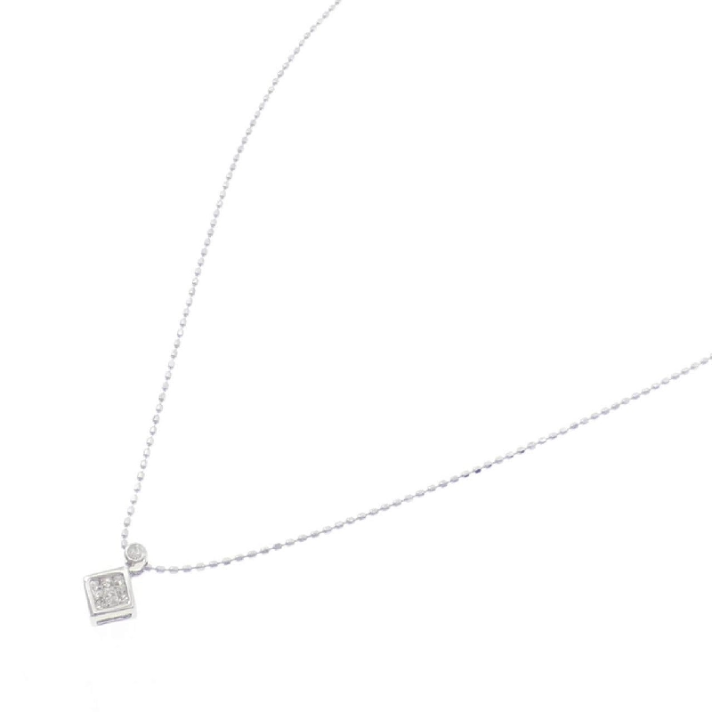 K18WG Dây chuyền kim cương 0.10CT - Hàng hiệu Chính hãng 856240