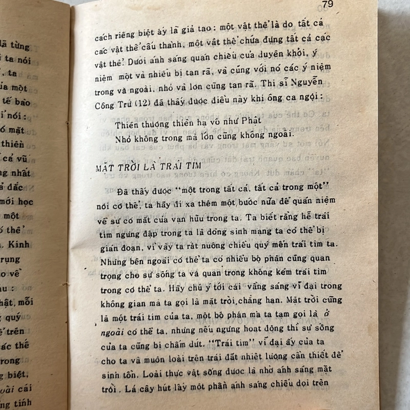 Trái tim mặt trời - Nhất Hạnh (Lá Bối) - 198x 526186