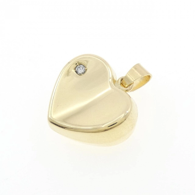 Mặt dây chuyền kim cương 750YG hình trái tim 0.02CT - Hàng hiệu Authentic 864320