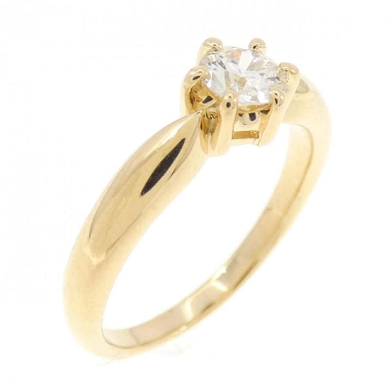 Nhẫn kim cương Solitaire K18YG 0.260CT 670839