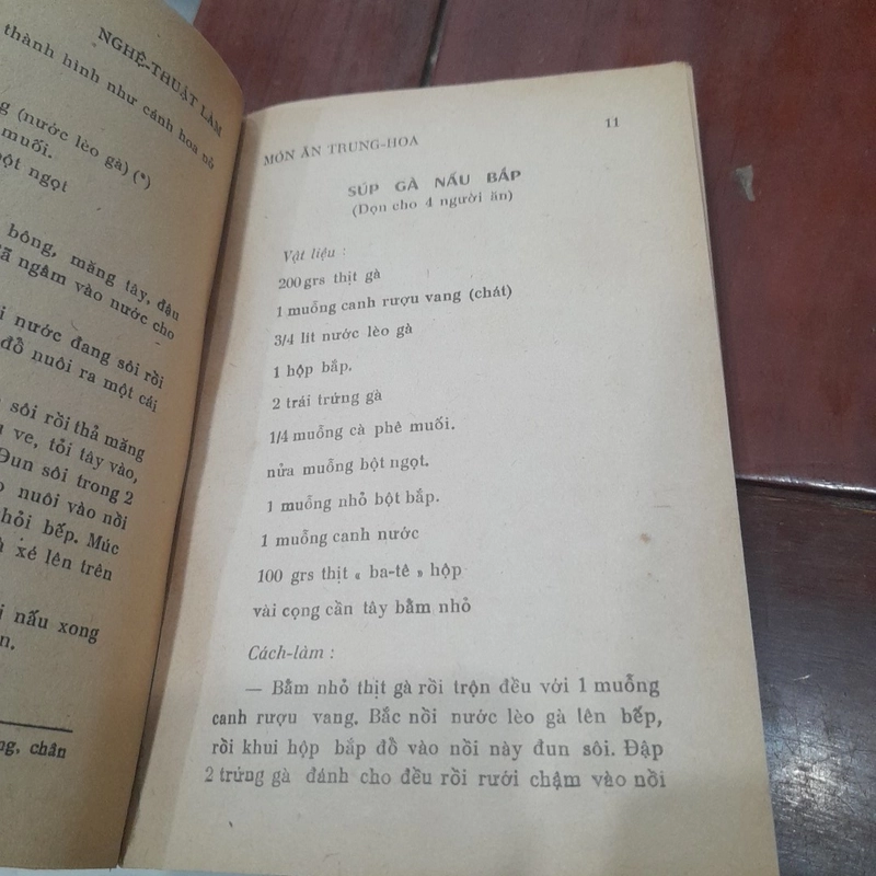 Cô Lệ Hoa - NGHỆ THUẬT LÀM MÓN ĂN TRUNG HOA (in tại Sài Gòn năm 1972) 518724