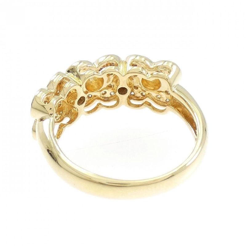 Nhẫn kim cương hoa K18YG/K18WG 0.20CT - Hàng hiệu Authentic 854144