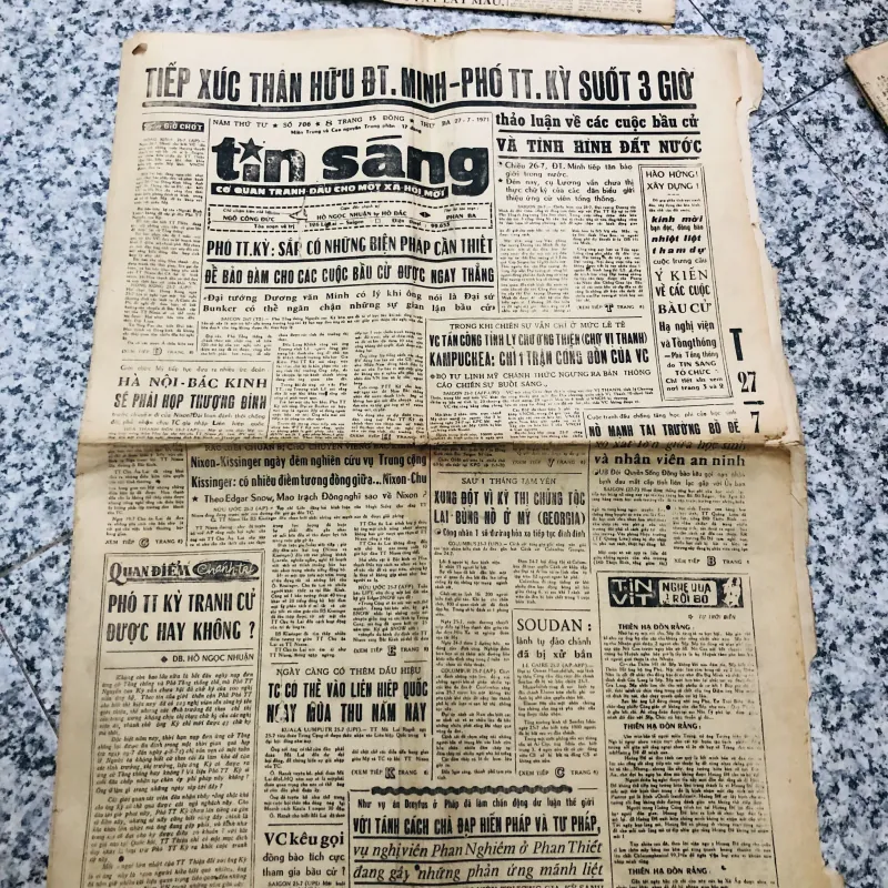 Bán hết lô báo xưa trước 1975 như video   994291
