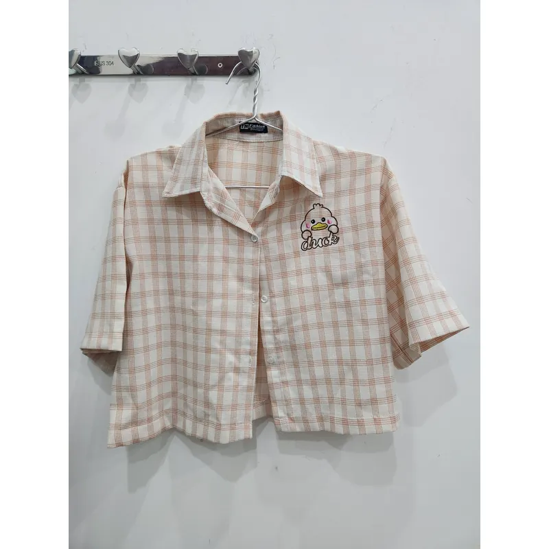 Áo croptop con vịt 674219