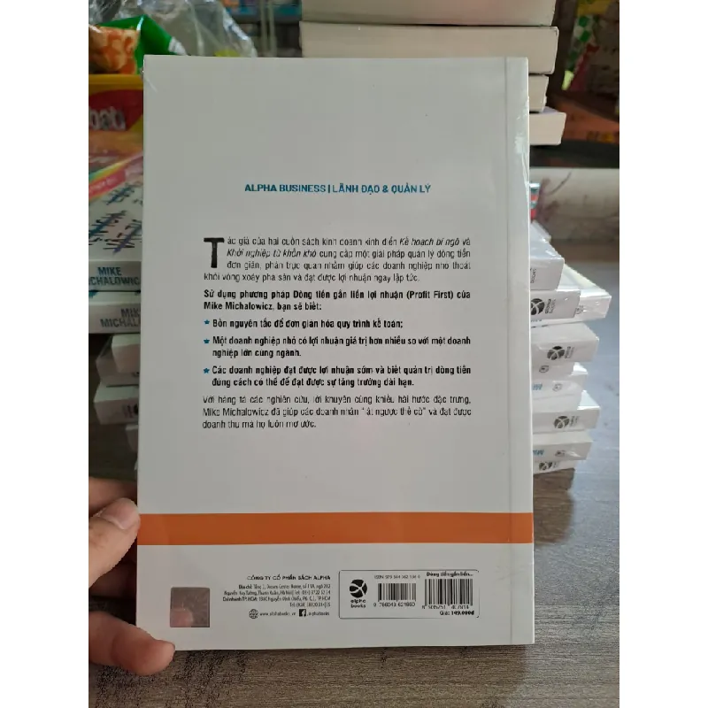 [Phiên Chợ Sách Cũ] Profit First - dòng tiền gắn liền lợi nhuận 2303 413938