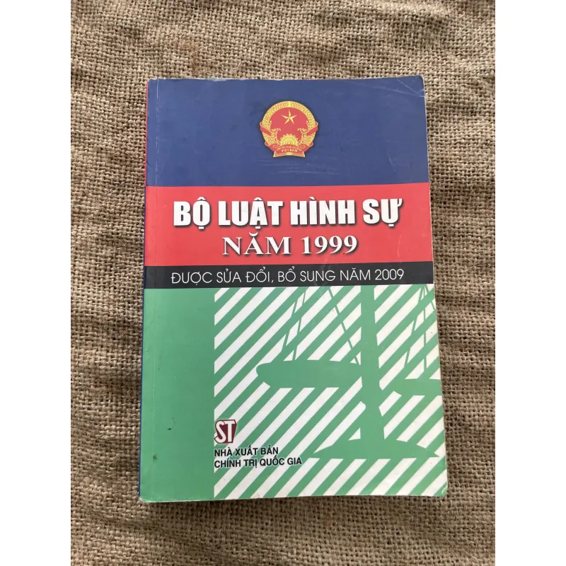 Bộ luật hình sự 1999, được bổ sung sửa đổi 2009 937462