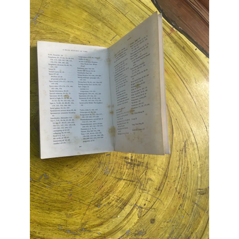 A BRIEF HISTORY OF TIME- STEPHEN HAWKING  798680