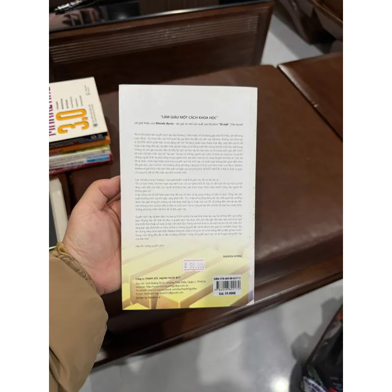 Làm Giàu Một Cách Khoa Học – Wallace D. Wattles |K4 1025304